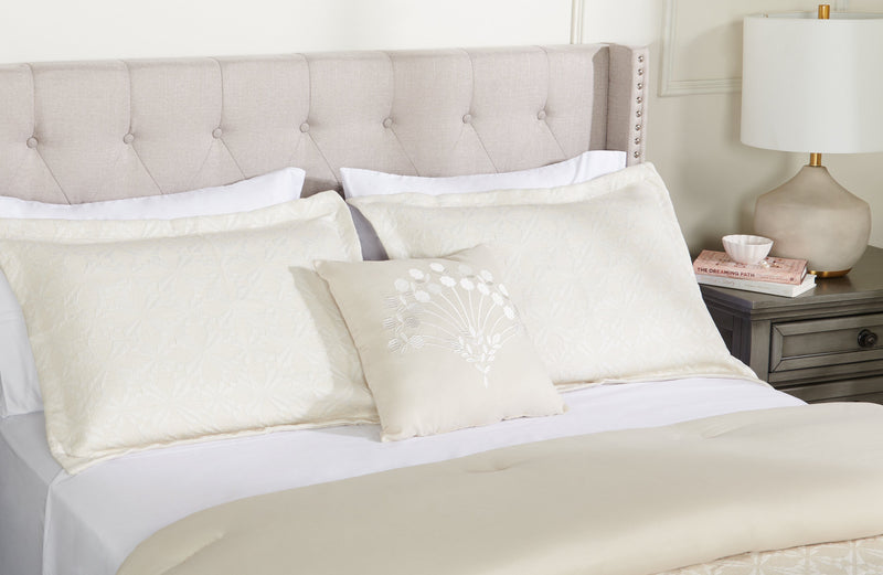Argentina 4-Piece King Comforter Set - White