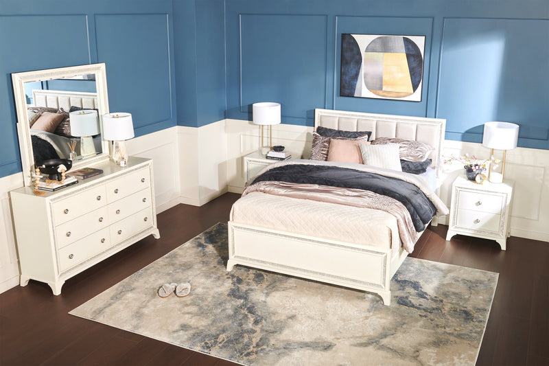 Beatrice 7-Piece Queen Comforter Set - Taupe