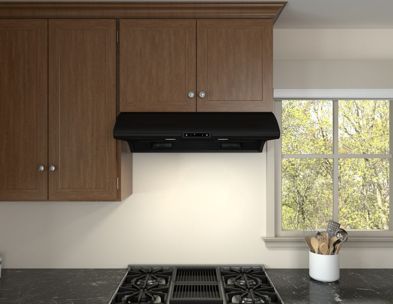 Zephyr Typhoon 36\" Under Cabinet - Black - AK2136CB