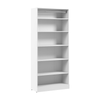Bestar Florence 35\" Modular Reach-In/Walk-In Closet System with Shelves - White