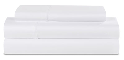 BEDGEAR Basic 3-Piece Twin XL Sheet Set - White | Ensemble de draps Basic BEDGEARMD 3 pièces pour lit simple très long - blanc | BF11WXTS