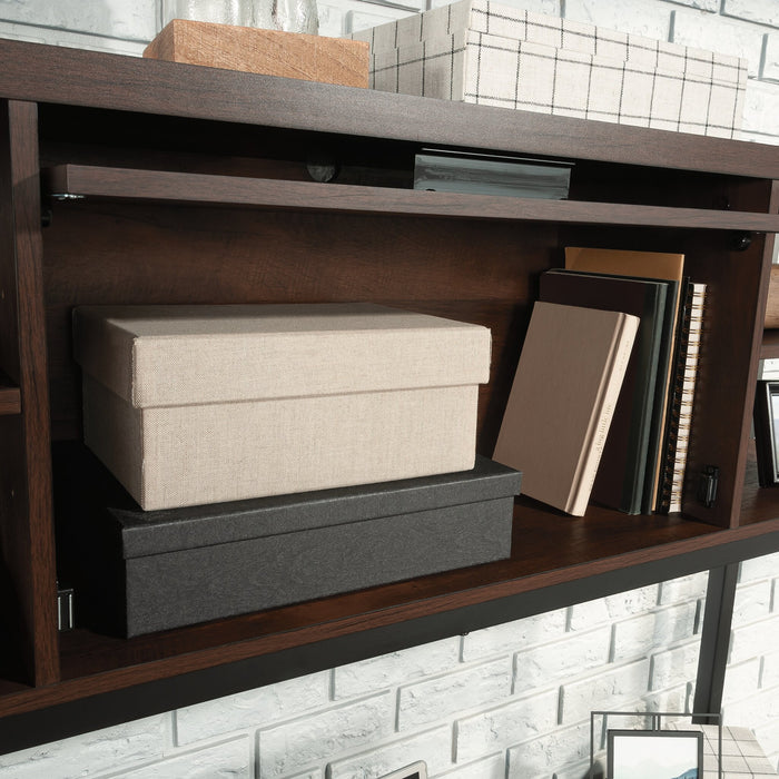 Briarbrook 60\" Commercial Grade Computer Desk Hutch with Cubbyholes - Brown