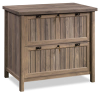 Costa Commercial Grade Filing Cabinet - Washed Walnut