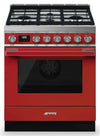 Smeg Portofino 3.6 Cu. Ft. Dual Fuel Range - CPF30UGMR