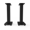 Kanto SX26 26\" Fillable Speaker Stands with Isolation Feet and Fillable Channel - Pair, Black