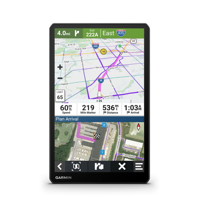Garmin Dēzl™ Otr1010 10\" Truck Gps Navigator - Dash Cam With Custom Routing And 10” Touchscreen Display
