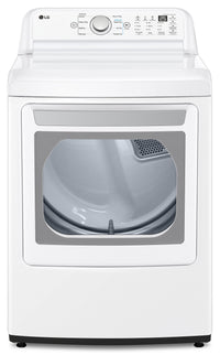 LG 7.3 Cu. Ft. Electric Dryer - White - DLE7150W 