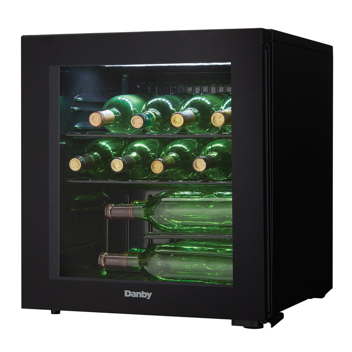 Danby 17.5\" Wine Cooler - Black - DWC018A1BDB