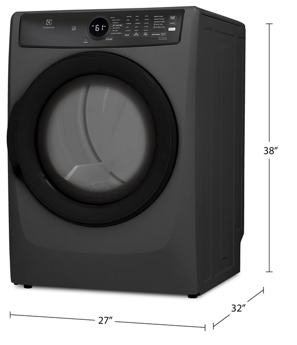 Electrolux 4.5 Cu. Ft. Front Load Perfect Steam™ Washer with LuxCare® Wash - Titanium - Stackable - ELFW7437AT