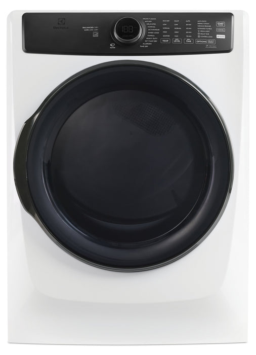 Electrolux 5.2 Cu. Ft. Perfect Steam™ Front-Load Washer and 8 Cu. Ft. Electric Dryer - White 