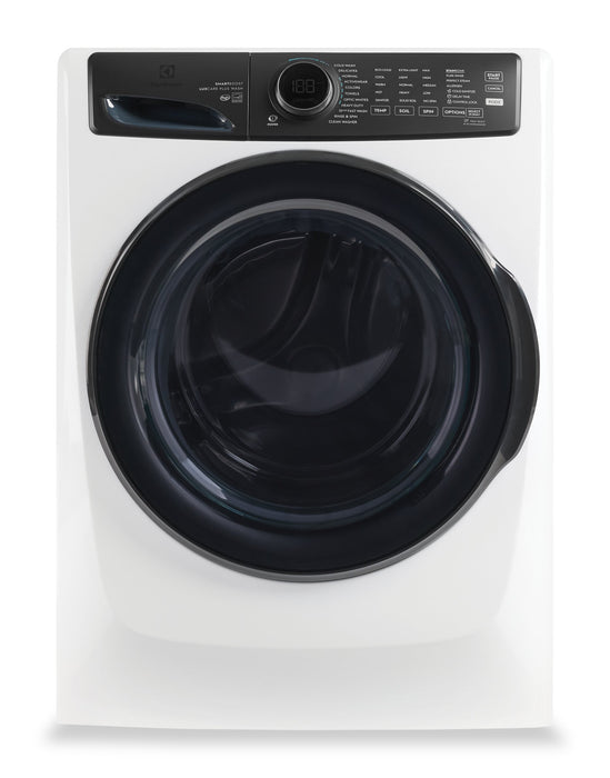 Electrolux 5.2 Cu. Ft. Perfect Steam™ Front-Load Washer and 8 Cu. Ft. Gas Dryer - White 