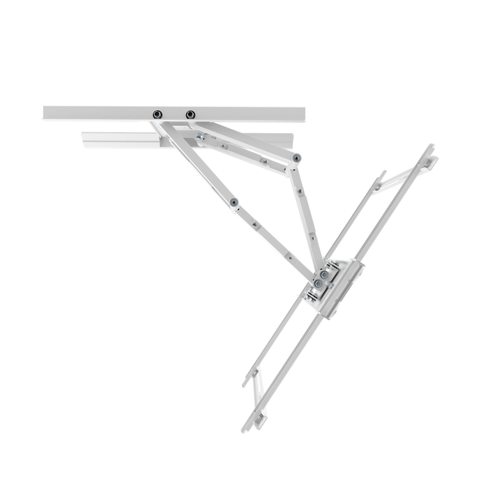 Kanto PDX650W Full Motion TV Wall Mount for 40\" - 90\" TVs, White Tv Mount