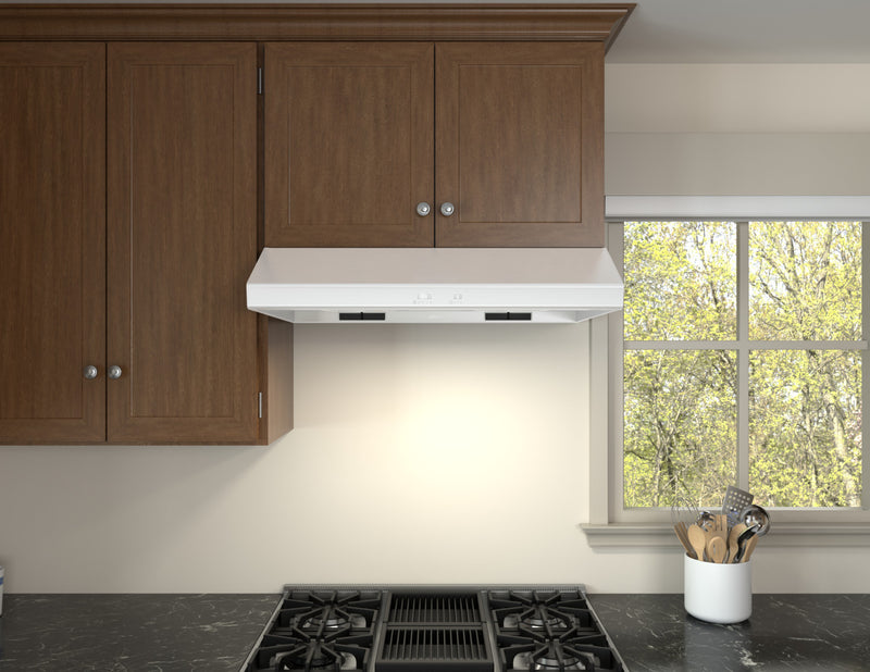 Zephyr Cyclone 30\" Under Cabinet Range Hood - White - AK6500CW