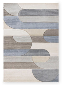 Farrah Blue Grey Area Rug - 7'10