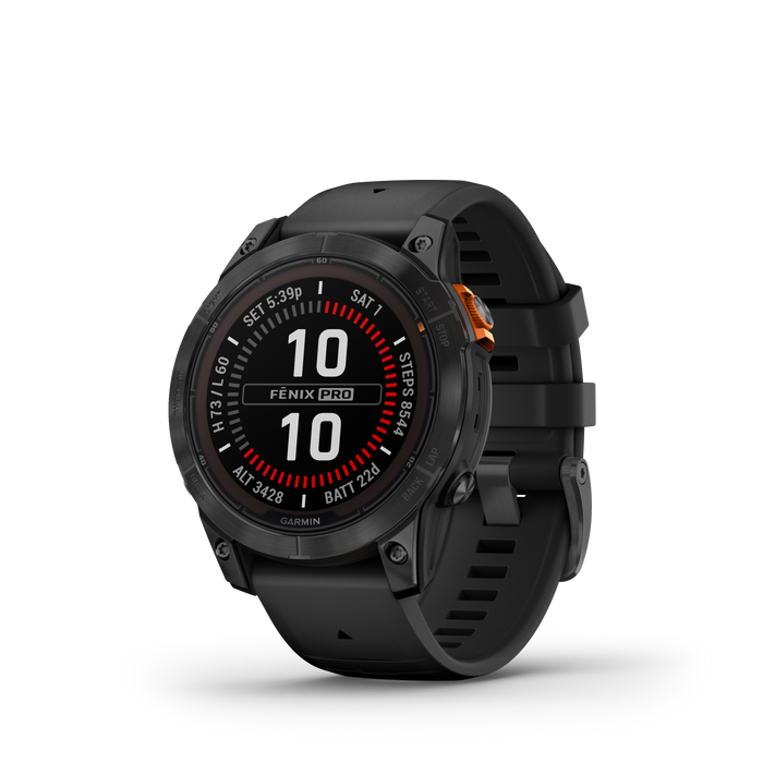 Garmin Fenix® 7 Pro Gps Smartwatch - Health Monitoring With Solar Charging, 42mm - Slate Gray