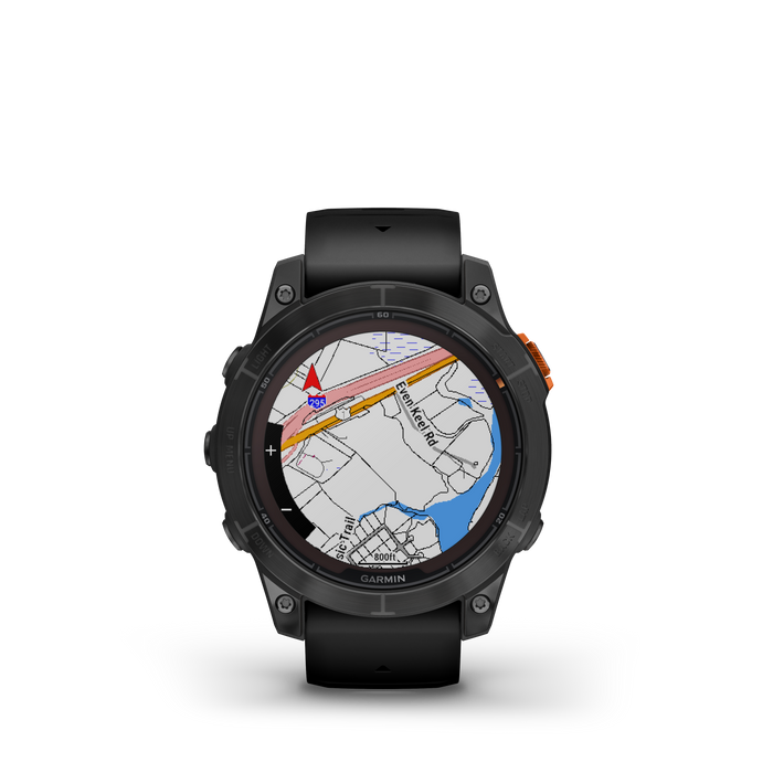 Garmin Fenix® 7 Pro Gps Smartwatch - Health Monitoring With Solar Charging, 42mm - Slate Gray