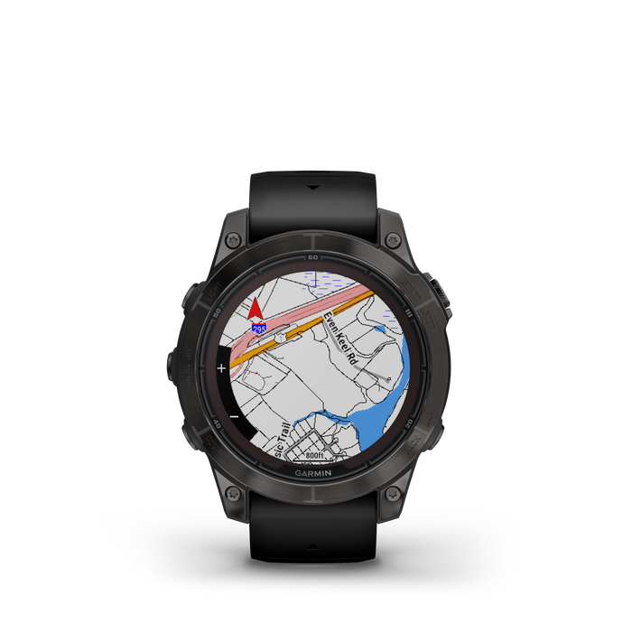 Garmin Fenix® 7 Pro Gps Smartwatch - Health Monitoring With Solar Charging, 42mm - Carbon Gray