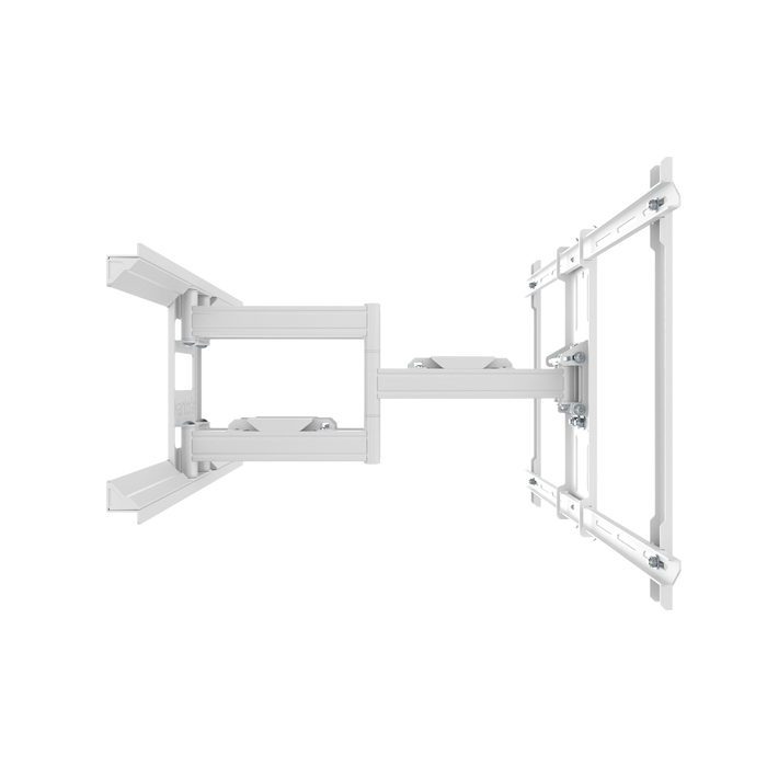 Kanto PDX650W Full Motion TV Wall Mount for 40\" - 90\" TVs, White Tv Mount