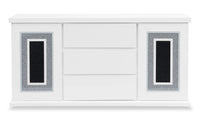 Garbo Dining Server with Storage, Glam,  64