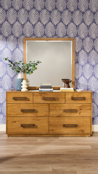 Scott Living Henri Bedroom Dresser Mirror - Brown
