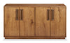 Scott Living Henri Dining Sever with Storage, Wood, 60\"W - Brown