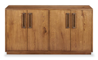 Scott Living Henri Dining Sever with Storage, Wood, 60