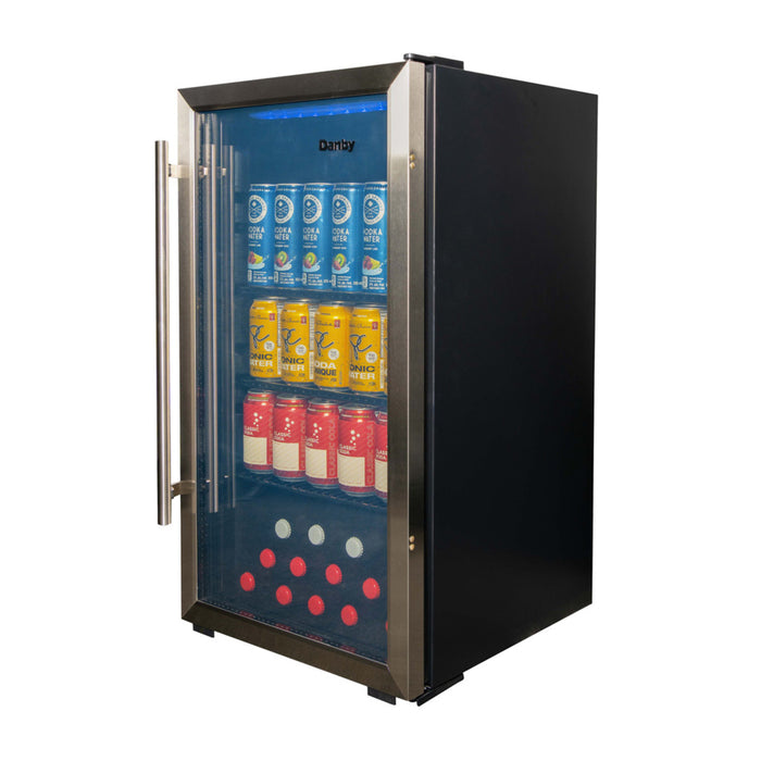 Danby 17.5\" 3.1 Cu. Ft. Free-Standing Beverage Center - Stainless Steel - DBC117A2BSSDD-6