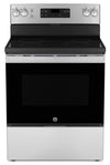 GE 5 Cu. Ft. Electric Range with Dual Bake Element and Certified Sabbath Mode - Stainless Steel - JCBS630SVSS