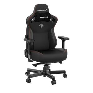 Anda Seat Kaiser 3 XL Ergonomic Genuine Leather Gaming Chair - Black