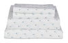 Kort & Co. Flower 4-Piece King Sheet Set