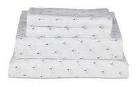 Kort & Co. Flower 4-Piece King Sheet Set 