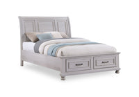 Kylie Queen Sleigh Storage Bed 