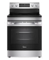 ["Midea 30\" 6.3 Cu. Ft. Electric Range - MER30B14ASTC "]