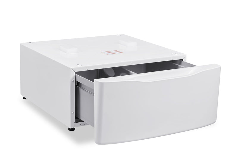 Midea Laundry Pedestal with Storage Drawer - White - MLP1WW