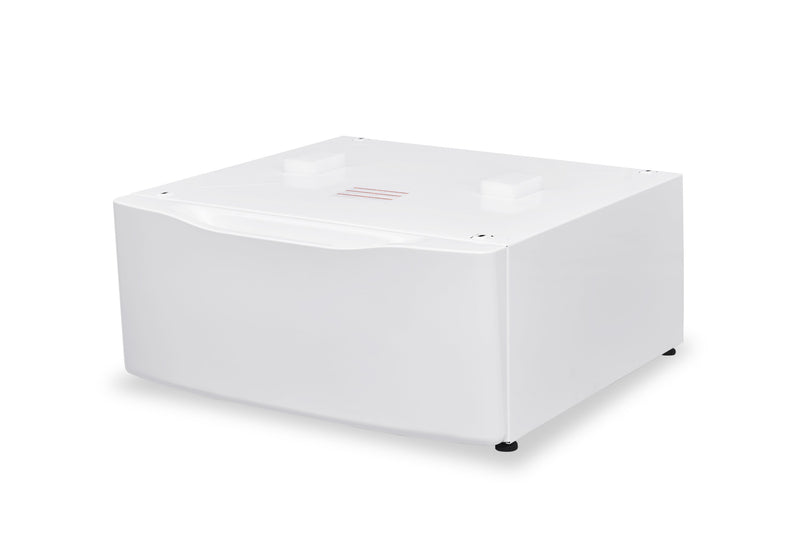 Midea Laundry Pedestal with Storage Drawer - White - MLP1WW