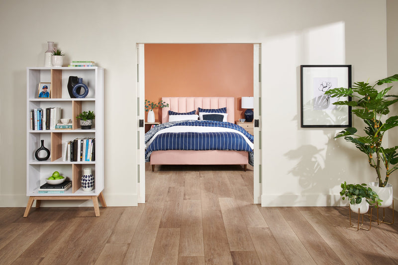 Ink Leaf IV Framed Matted Glass - 23.5\" x 29.5\" 