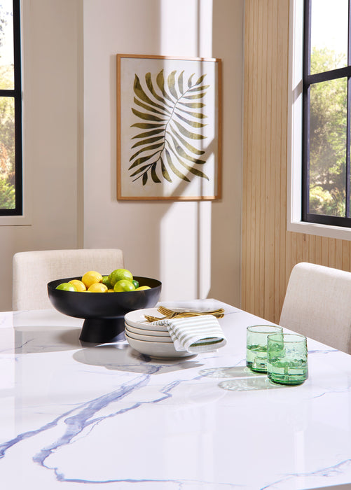 Green Botanical Framed Linen Artwork - 25.5\" x 33.5\"