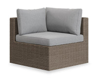 Naples 5-Piece Patio Set - Grey 