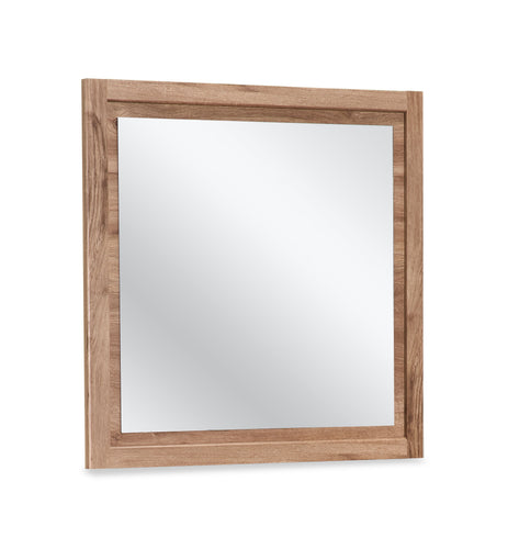Oakley Bedroom Dresser Mirror, Made in Canada - Natural 