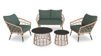 Panama 5-Piece Patio Conversation Set 