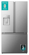 ["Hisense 36\" 22.4 Cu. Ft. French-Door Refrigerator - Stainless Steel - RF225C3CSEI"]