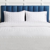 Rowan 3-Piece Queen Comforter Set - White