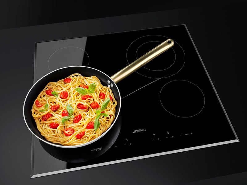 Smeg 24\" Electric Cooktop - SEU244ETB