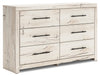 Derekson Bedroom 6-Drawer Dresser, 58.7