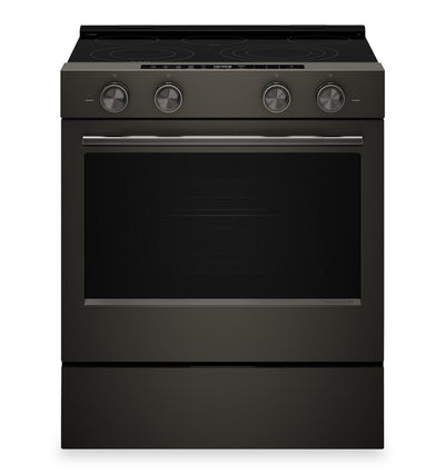 KitchenAid 30" 5.3 Cu. Ft. Electric Range – Black Ore - YKSES530SBE  | Cuisinière électrique KitchenAid de 5,3 pi³ et de 30 po - minerai noir - YKSES530SBE