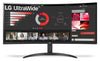  LG 31.5” UltraGear™ Nano IPS 180Hz 1ms (GtG) NVIDIA Gaming Monitor (34WR50QK-B)