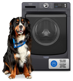 Maytag 5.8 Cu. Ft. Pet Pro Smart Front-Load Washer - Midnight Steel - MFW7020RF