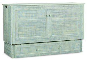 Parker Cabinet Bed, Seafoam - Queen Size