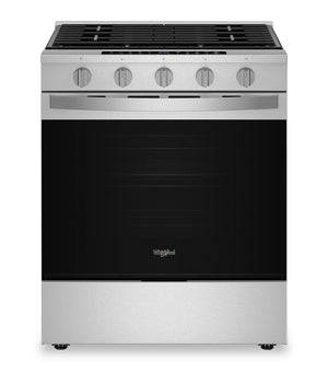 Whirlpool 5 Cu. Ft. Gas Range with Air Fry and SpeedHeat™ Burner - Stainless Steel - WSGS7530RZ