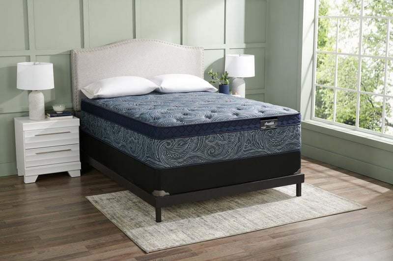 Springwall Austin Eurotop Medium Queen Mattress Set